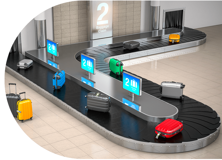 pads4 fids xperience baggage belt