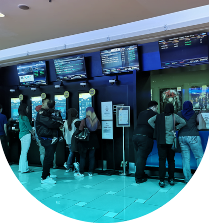 pads4 public ticketing info display