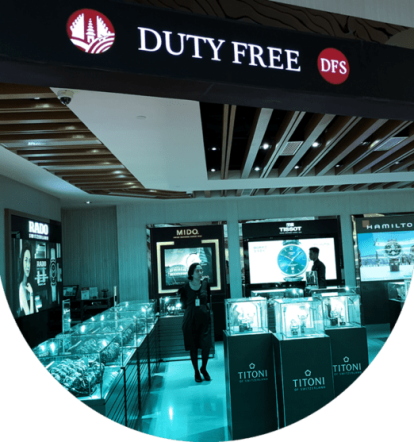 pads4 transportation duty free and retail