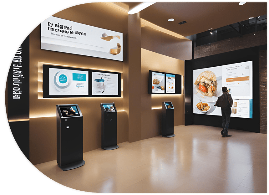 pads4 digital signage customer experience in business min