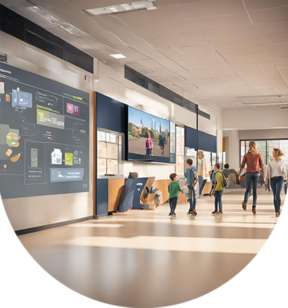 pads4 digital signage schools communication strategies