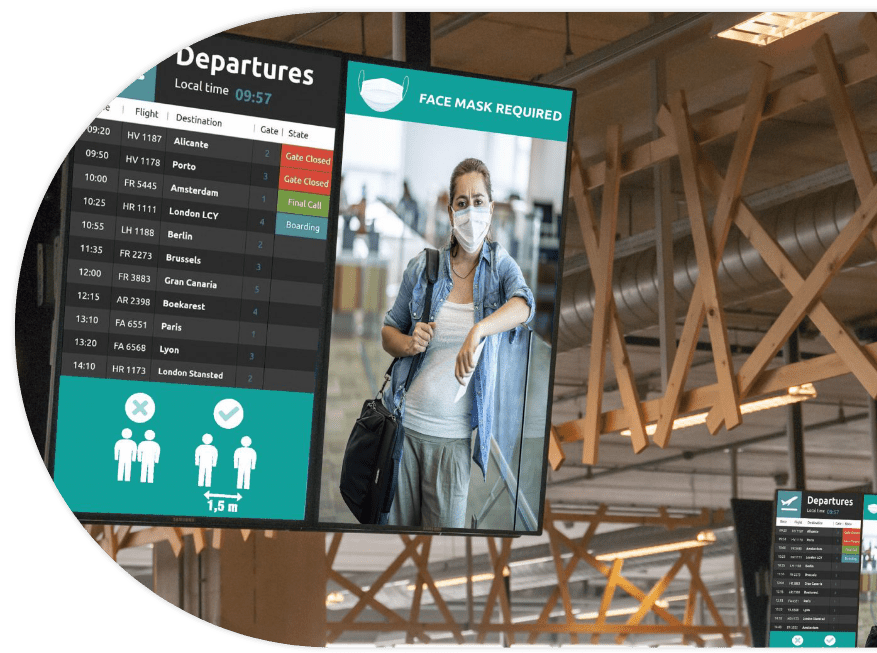 pads4 digital signage software communication enhanced