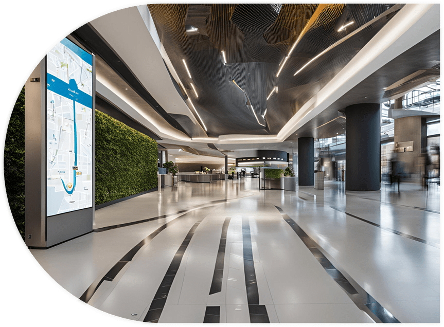digital wayfinding customization for environments