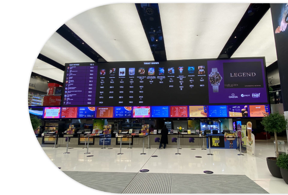 pads4 digital signage customer experience