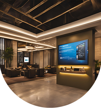 pads4 digital signage hotel communication
