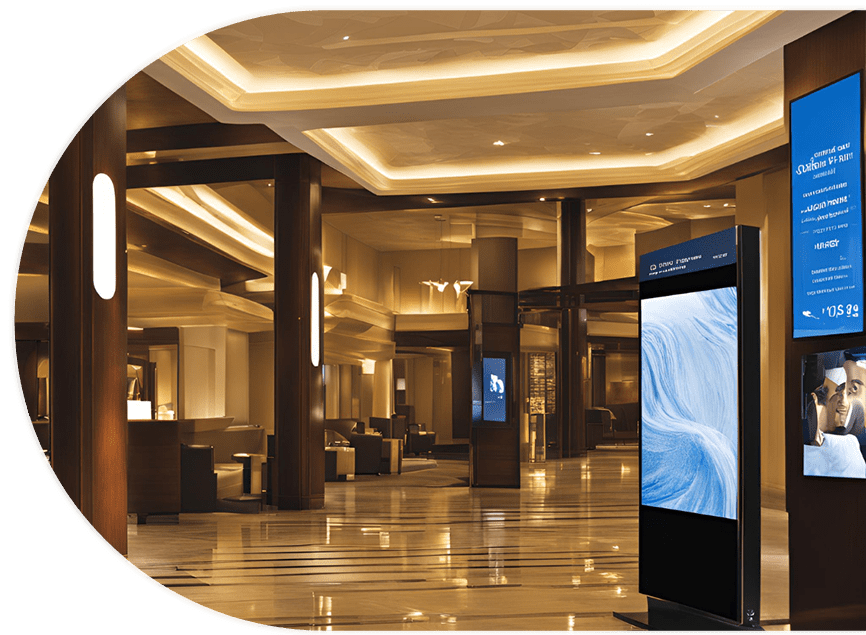 pads4 digital signage hotels